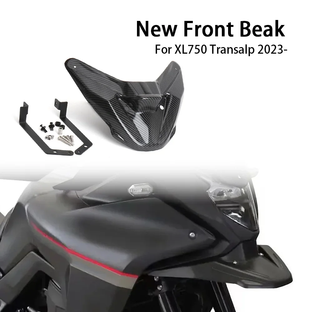 New For Honda xl750 XL750 Transalp Beak Nose Cone Extension Cover Front Wheel Fender Extender Cowl XL 750 TRANSALP 2023 2024