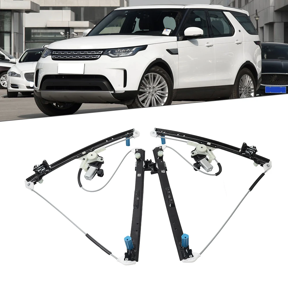 Front Car Accessories Electric Power Window Regulator Assembly For Land Rover Discovery 5 SUV 2017-23 Metal Left & Right Front