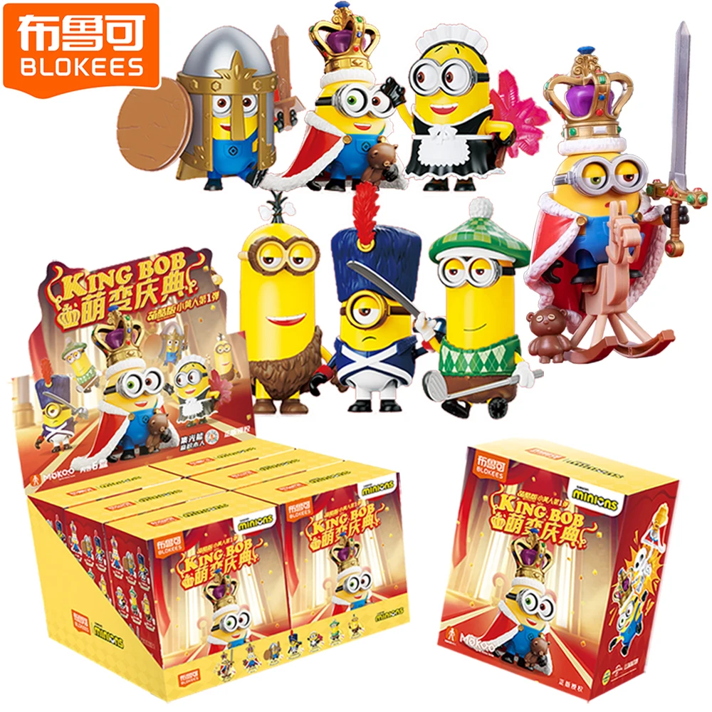 

Новые BLOKEES Миньоны Изысканное мастерство Строительные блоки Классические американские анимационные персонажи Креативная сборка Игрушки для отдыха