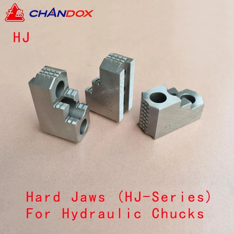 Taiwan Brand CHANDOX Hard Jaws (HJ-Series) For Hydraulic Chucks HJ-04 HJ-05 HJ-06 HJ-08 HJ-10 HJ-12 HJ-15 HJ-18 HJ-21 HJ-24