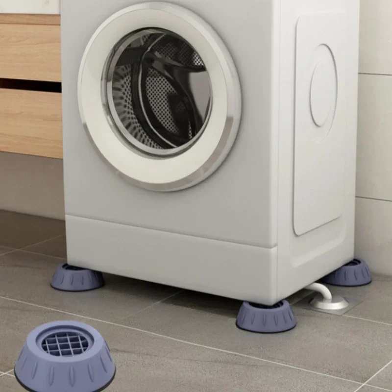 4Pcs Anti Vibration Feet Pads Waterproof Legs Slipstop Silent Skid Raiser Mat Washing Machine Support Dampers Stand Furniture