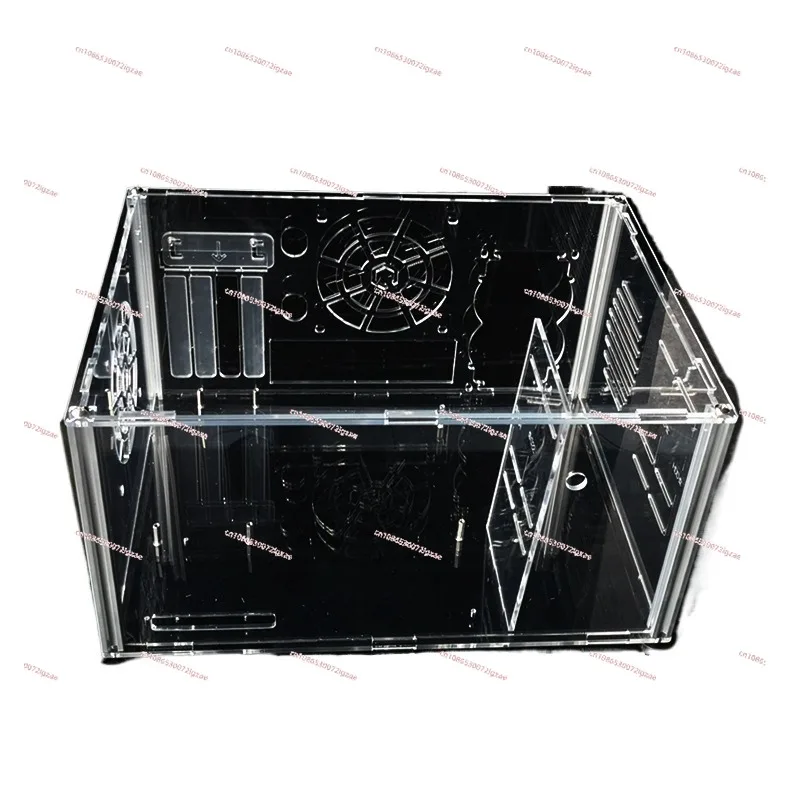 

DIY New Desktop Package, Organic Glass, Acrylic, Personalized Fully Transparent Case, Vertical ATX