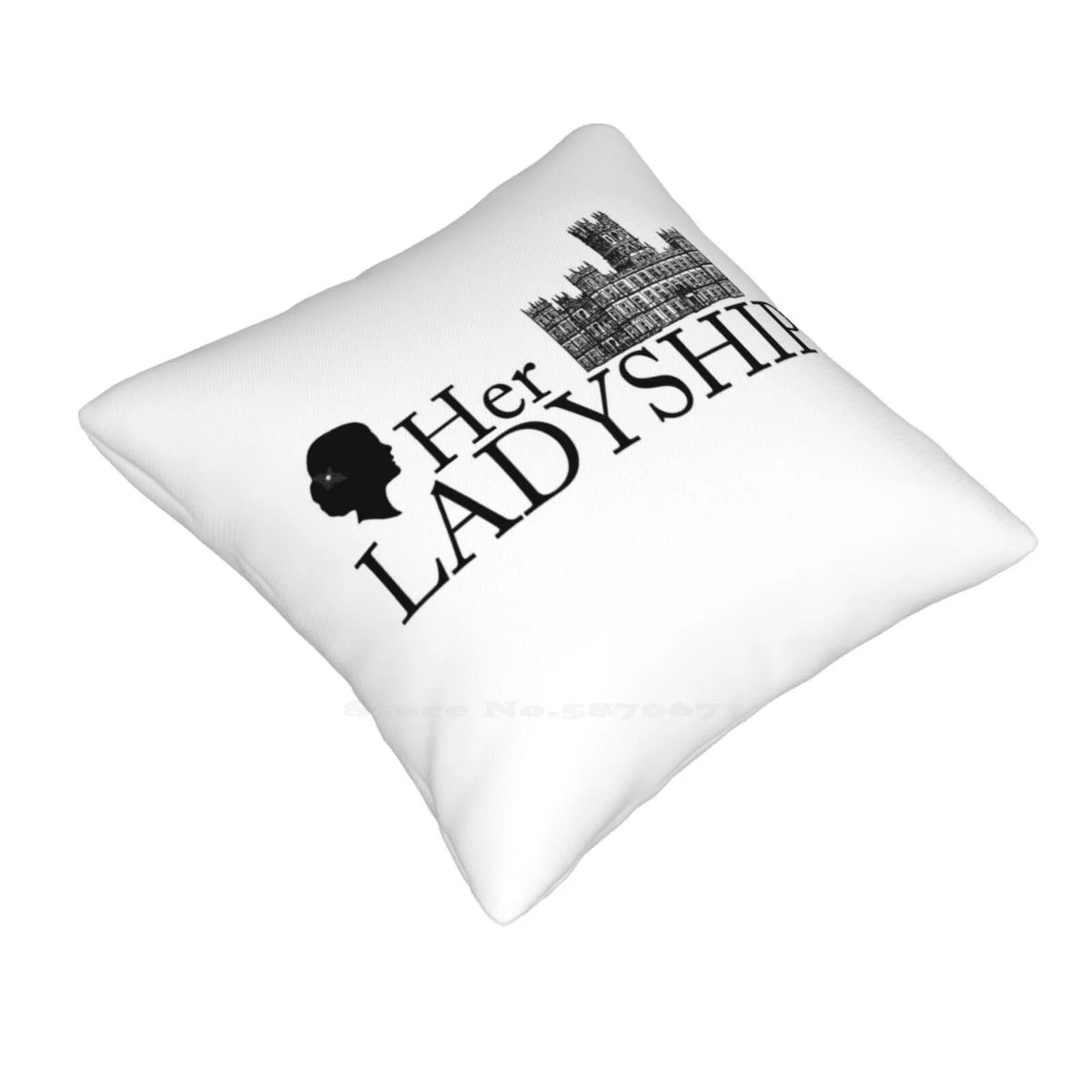 Her Ladyship Fashion Sofa Throw Pillow Cover Pillowcase Lady Mary Mary Downton Abbey Her Ladyship London European