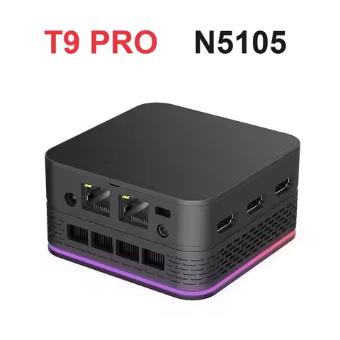 SZBOX T9 pro mini pc Intel Jasper Lake N5105 LPDDR4X 12GB 512GB SSD M.2 2242 NGFF/NVMe Max 2TB WIFI5 BT4.2 WIN11 Diy gaming pc