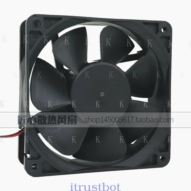 C  FOR 1 PCS RUNDA Fan RD12038B/S24H DC 24V 0.28A/0.36A 12CM 120*120*38MM 2 Wire