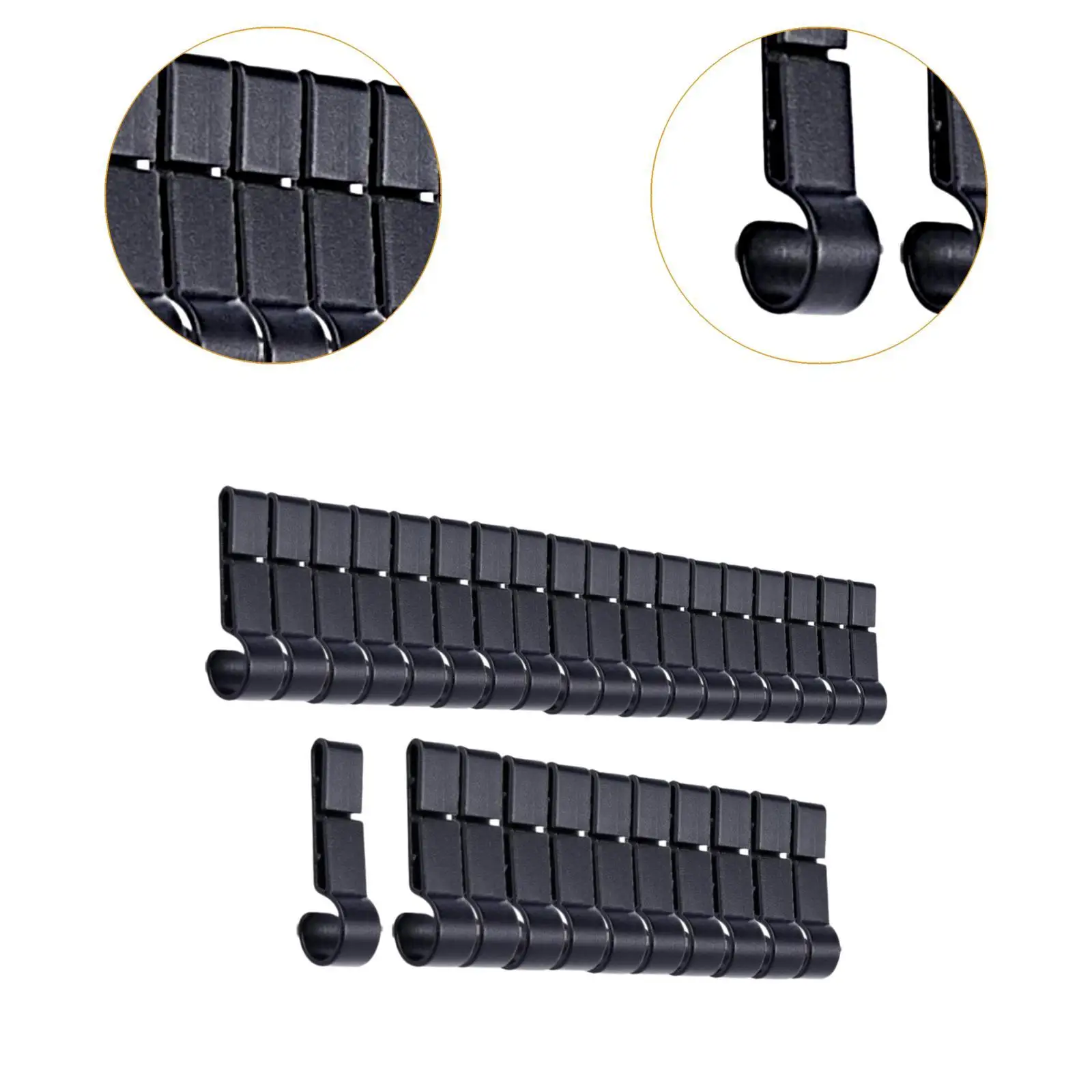 Helmet Lamp Fixed Hooks POM Material Hard Hat Light Clips Non Slip Safety Cap Accessories for Flashlight