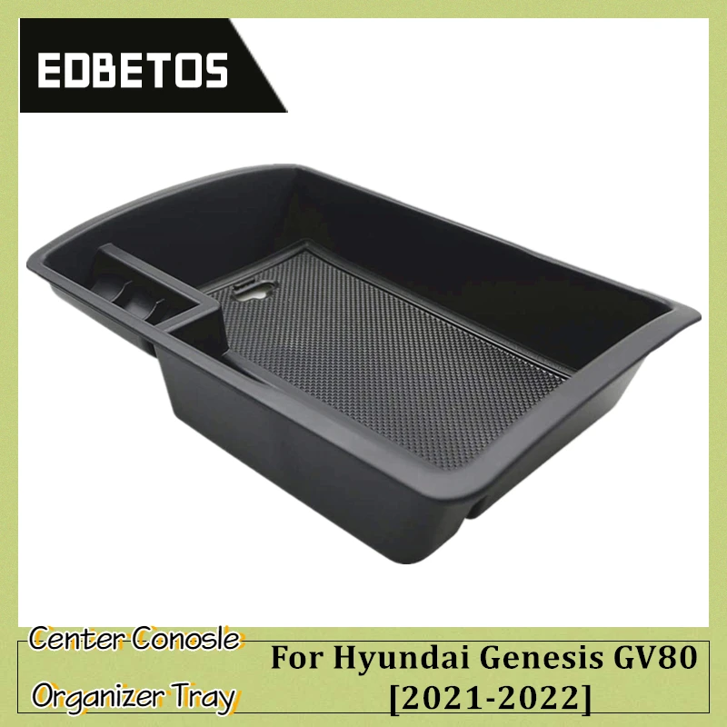 

For Hyundai Genesis GV80 2021 2022 2023 Armrest Center Console Organizer Tray Genesis GV80 Accessories Storage Box