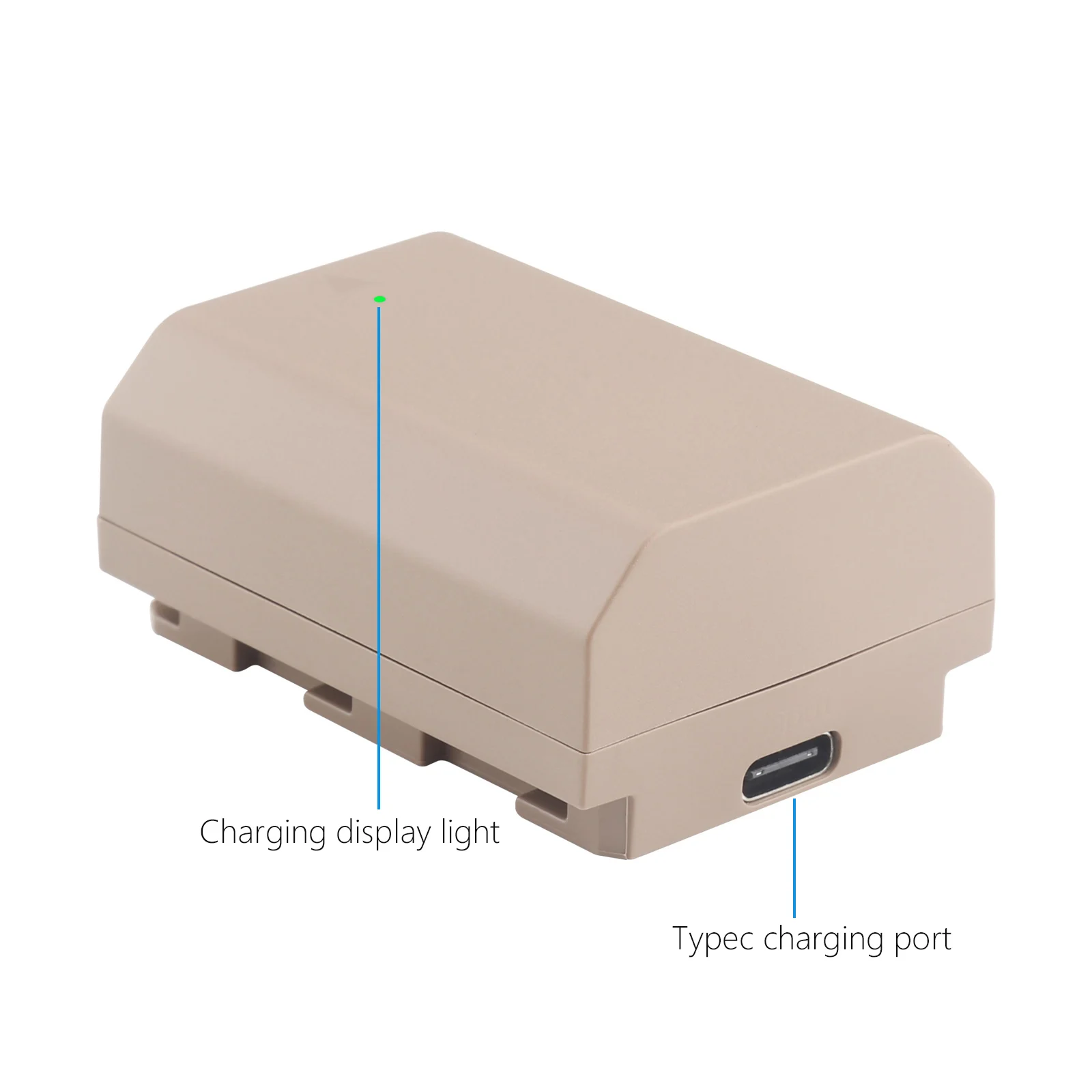 NP-FZ100 NPFZ100 NP FZ100 Battery with Type-C Charging Input For  Sony A6700, BC-QZ1, Sony a9, a7R III, a7 III,A6600 ZV-E1