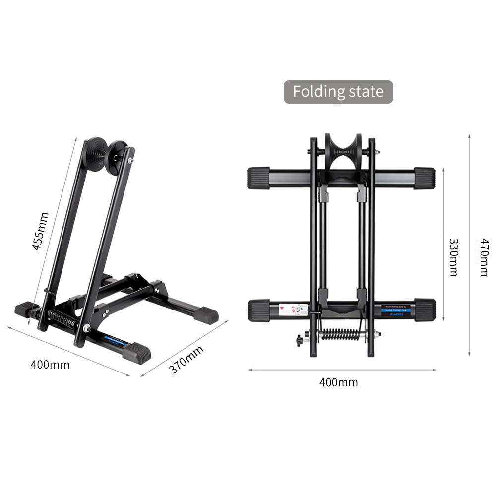 ThinkRider Road MTB Bicycle Stand Racks Storage Indoor Floor Bike Parking Stand Cycling Support Holder Rack Bike Accessories