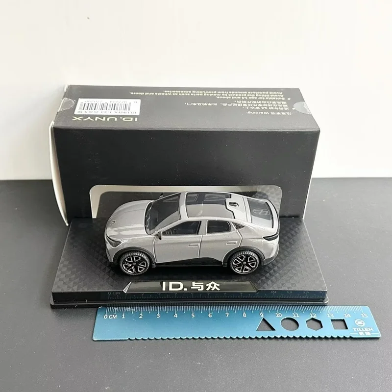 1/43 ID.UNYX SUV سبيكة سيارة رياضية نموذج دييكاست المعادن الطاقة الجديدة مركبة كهربية نموذج سيارة محاكاة مصغرة مقياس الاطفال هدية