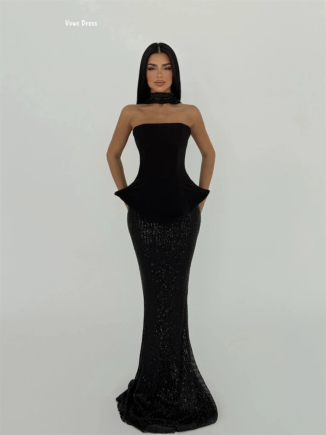 Vows Robes De Cocktail sur mesure robe De soirée femme Satin tissu Robes De soirée élégantes pour les femmes Robes De bal De luxe 2025 Gala