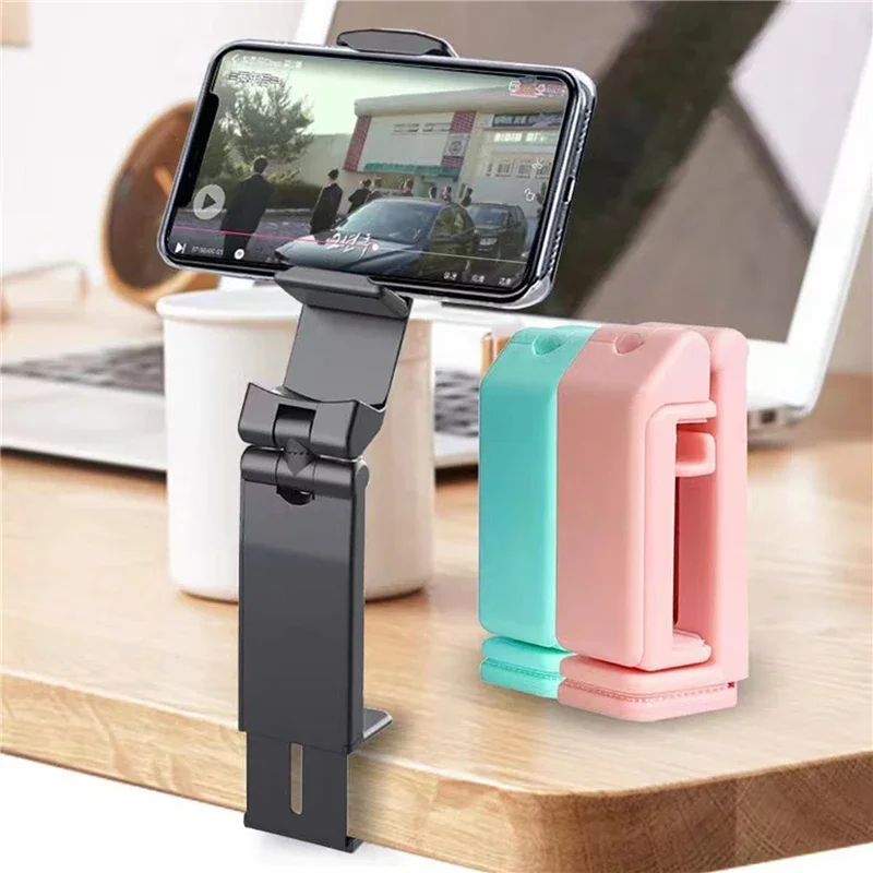 Phone Holder Portable Travel Stand Desk Foldable Adjustable Rotatable Stand Support Phone Accessories Phone Stand