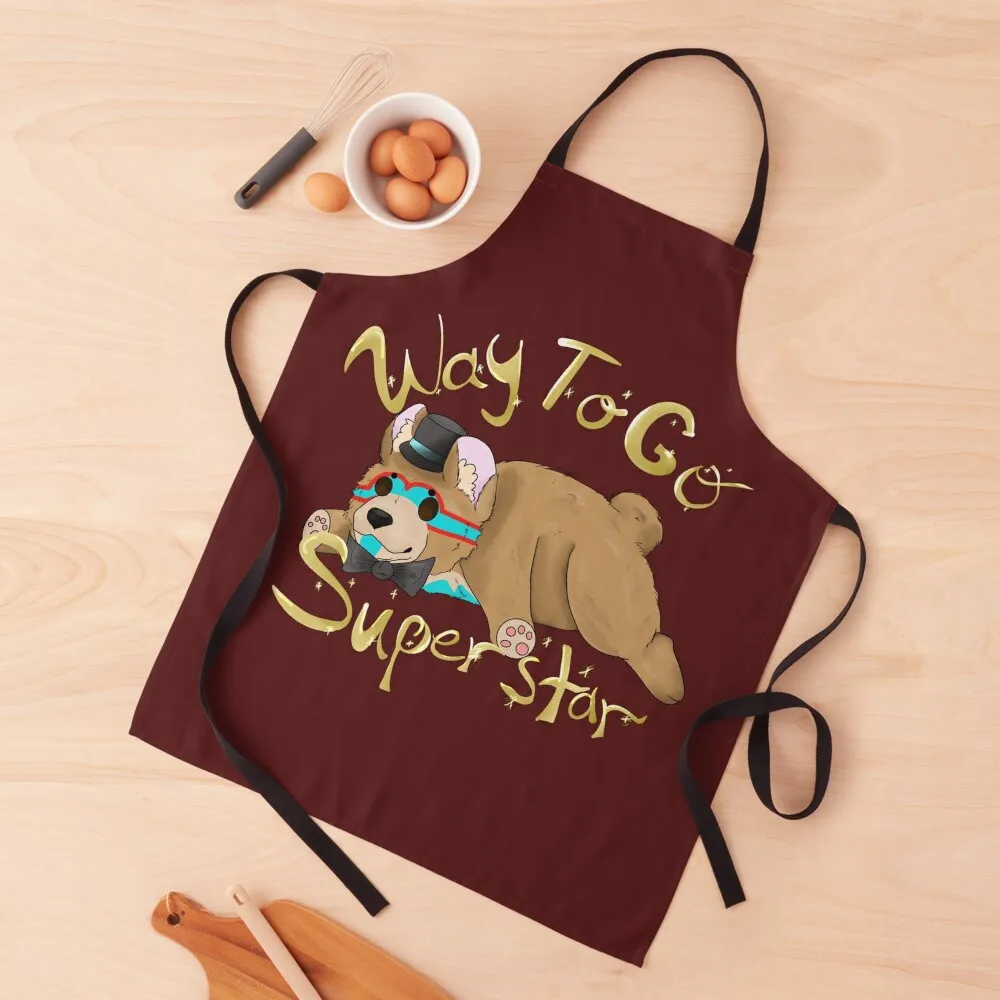 

Way To Go Superstar Apron Teacher For Man Women Kitchen Apron