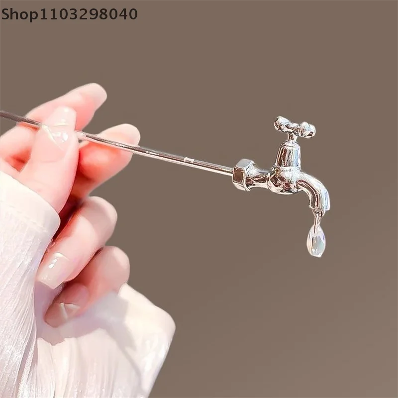 

Креативные заколки для волос в виде смеселок из трубок – стильные металлические заколки для женщин, идеально подходят как аксессуары для волос или в качестве подарка.