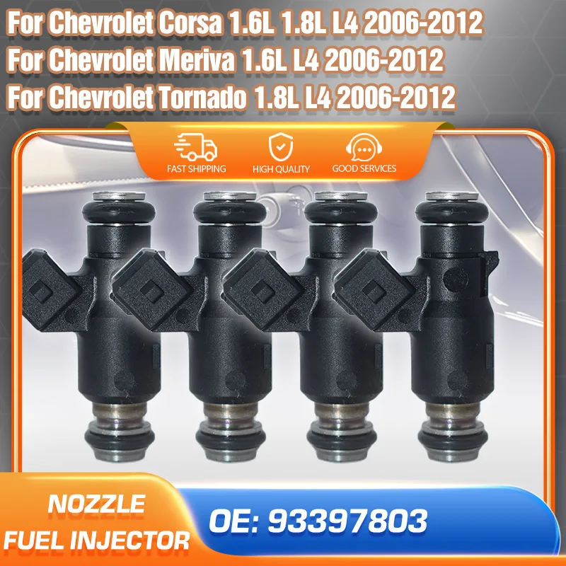 

Fuel Injector Nozzle 93397803 For Chevrolet Corsa Chevrolet Meriva Chevy Tornado 2006 2007 2008 2009 2010 2011 2012 1.6L 1.8L