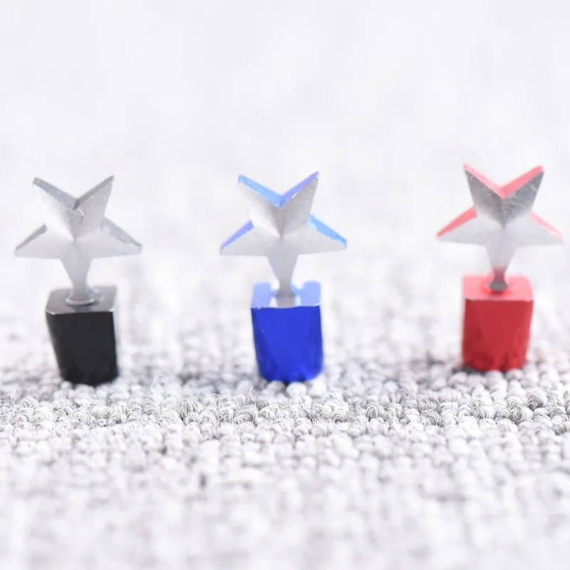 

Star-Shaped Valve Stem Caps - Chinese Standard (4-Piece Cartoon Design Set) - Factory Direct