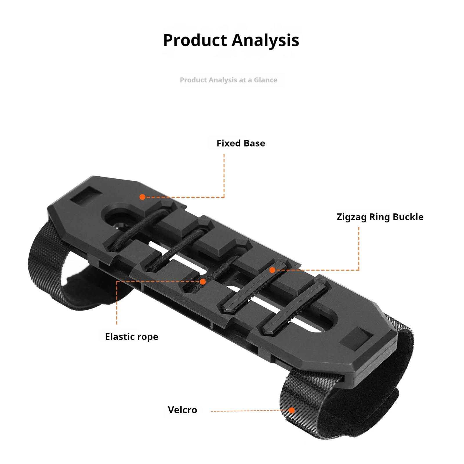 ENLEE Bicycle Energy Gel Holder Road And Mountain Bike Storage Box Energy Bar Elastic Buckle Cycling Accessories - view 3