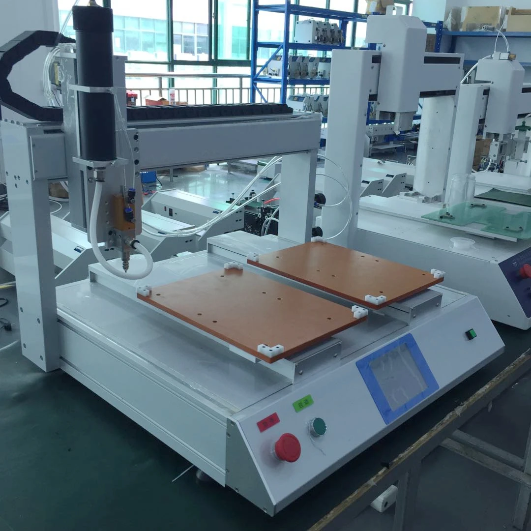 Los productos más vendidos, máquina dispensadora automática de líquido de pegamento de silicona de escritorio, superventas