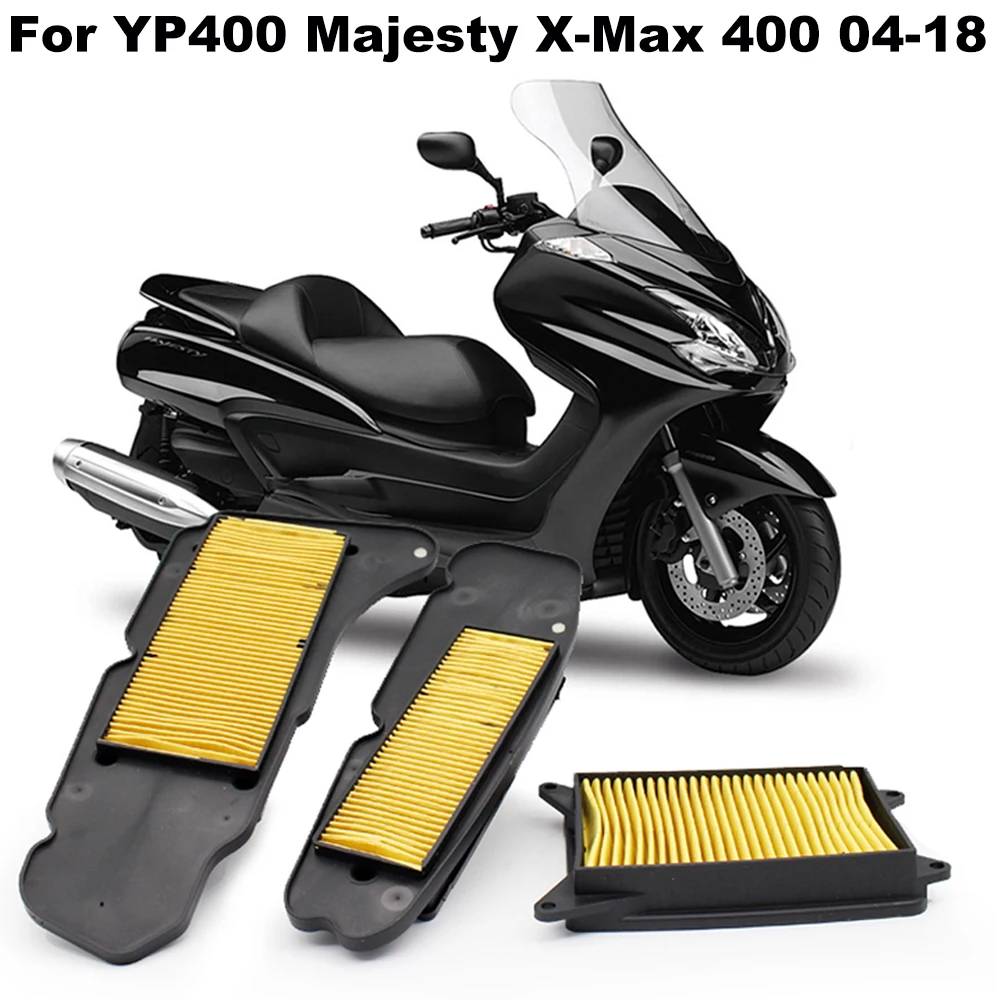 Elementy filtra powietrza 1st 2nd skrzynia korbowa filtry powietrza do Yamaha YP400 YP400G Majesty 2004-2015 YP400R X-Max 400 2013-2018