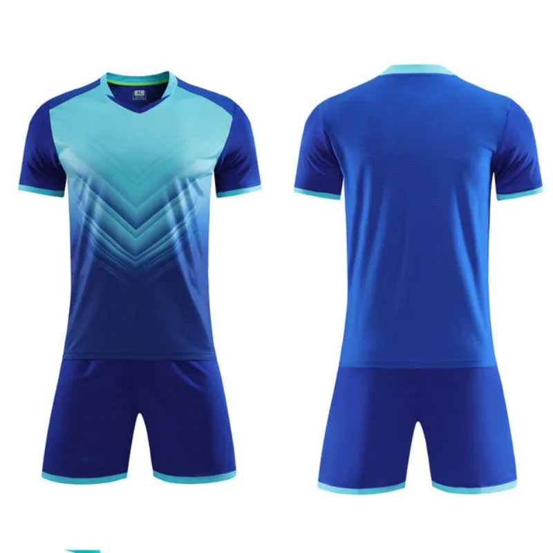 

Custom mens soccer tracksuits football jersey set breathable adult team training clothes high quality soccer suits