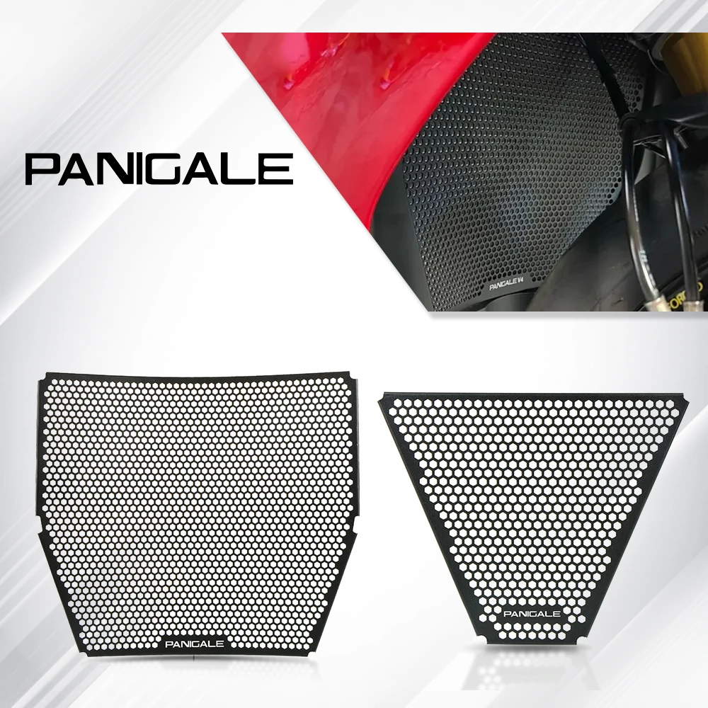 

For Ducati Panigale V4 S V4S (2025+) Radiator Guard Set Motorcycle Accessories CNC Aluminum Radiator Grill Guard Cover Protector