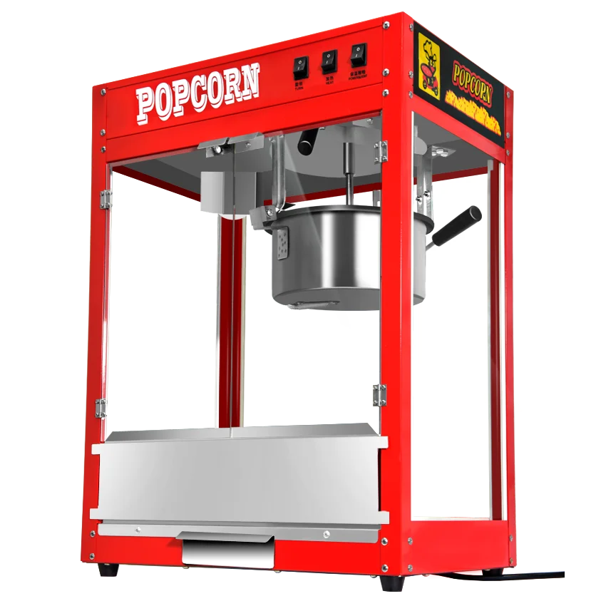 Fully automatic popcorn machine commercial spherical butterfly electric new popcorn machine corn popcorn machine