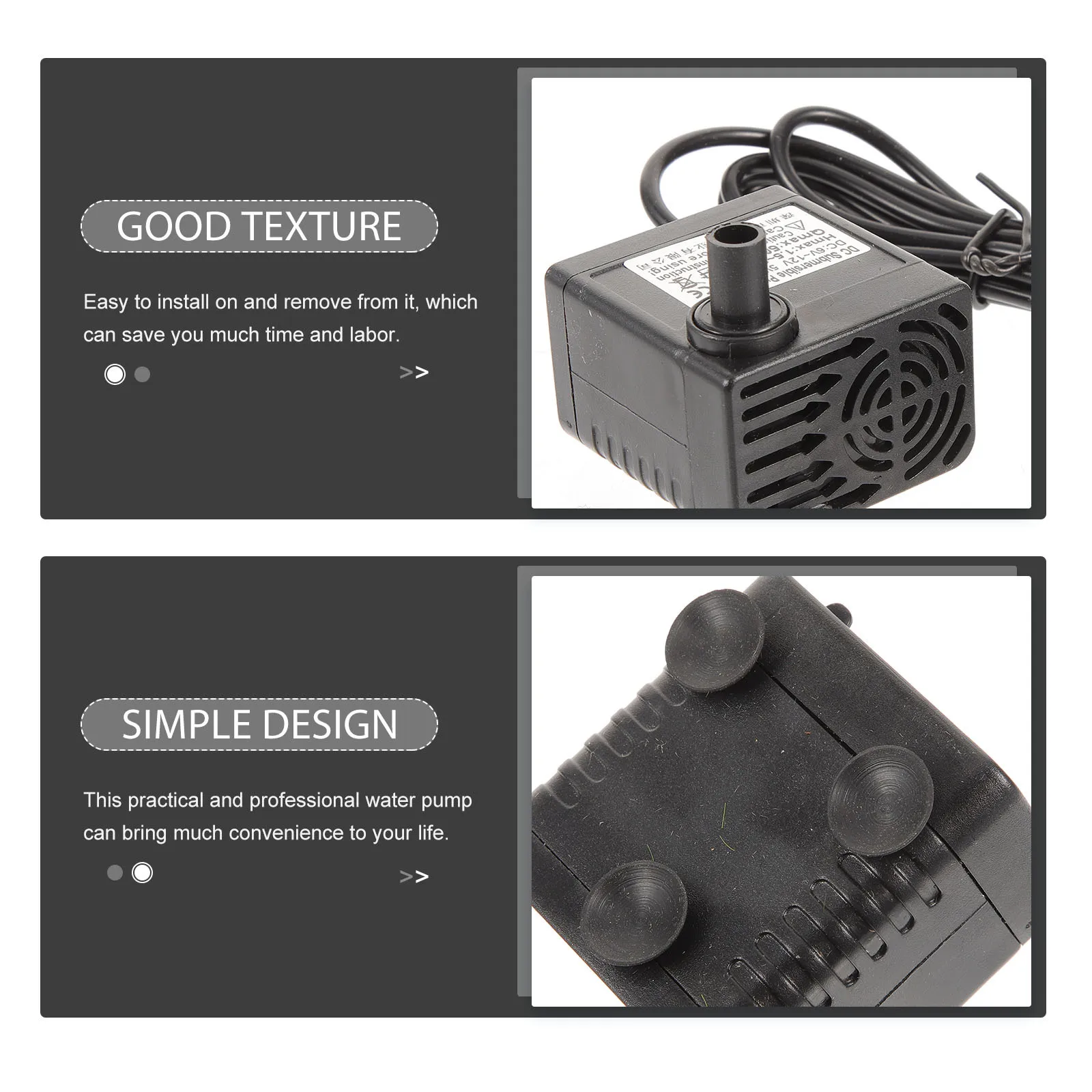 مضخة غاطسة تعمل بالطاقة الشمسية 24 فولت تيار مستمر مضخة مياه مقاومة للماء بدون فرش لنظام تبريد السيارة نافورة حوض السمك عملية صامتة موثوقة