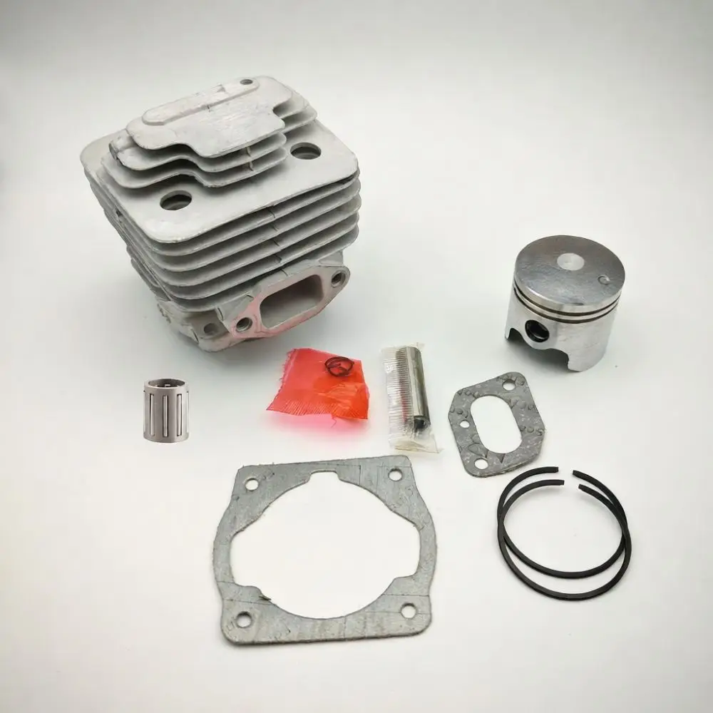 Replacement Cylinder Kit For 43cc 52cc Grass Trimmer CG430 CG520 Engine Components Piston Accessories Garden Tool Repair Unit