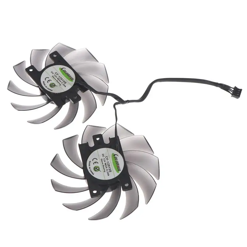 Neuer GPU-Lüfter 4PIN 87MM 4PIN CF-12915S für Inno3D Geforce RTX 2060 1660 Super Twin X2 Grafikkartenkühlung – Detail 2