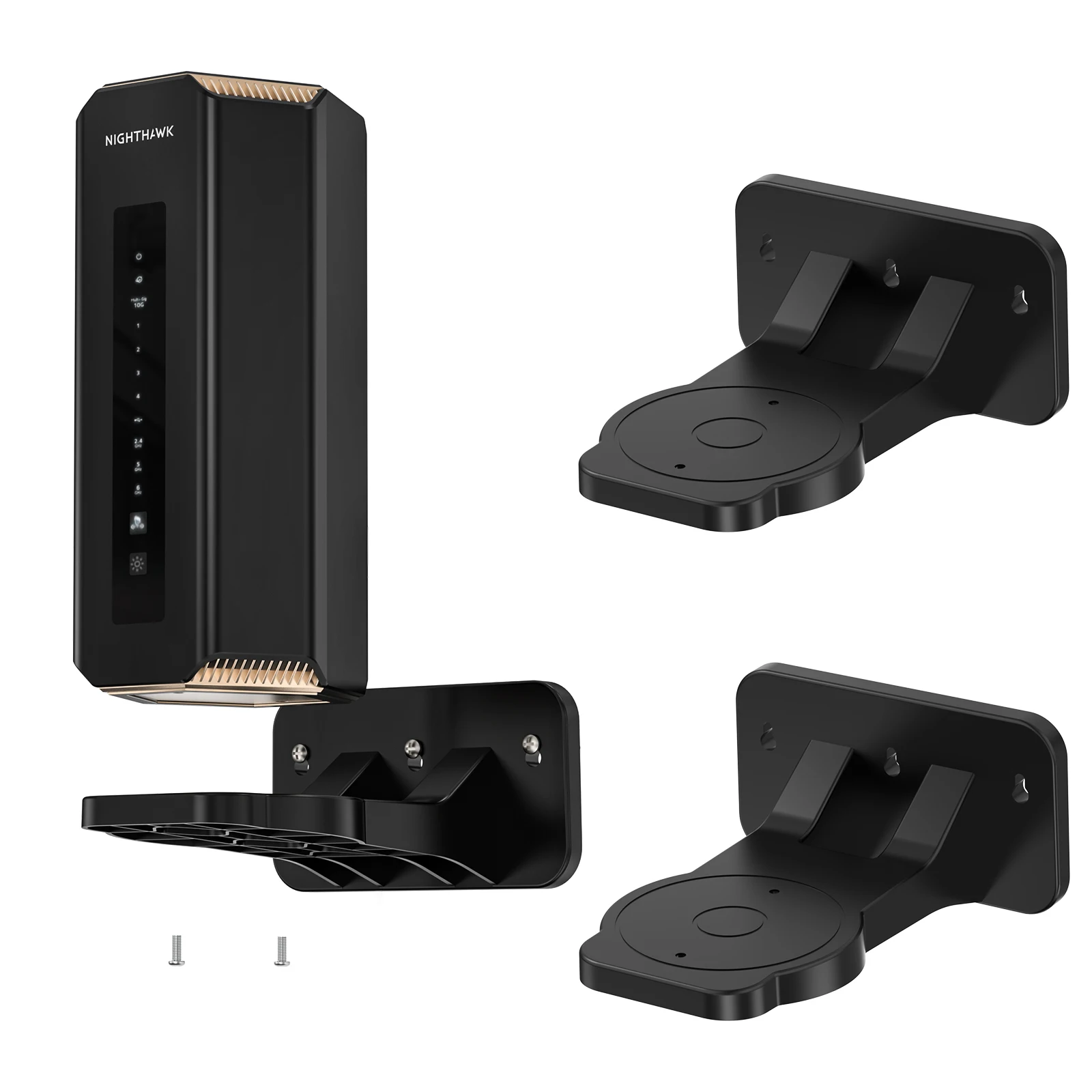 

EDUP HY-WT1217-B 2 шт. Wi-Fi 7 настенный кронштейн на заказ, подходит для Net Gear Orbi Nighthawk Boost сигнала, комплект для установки экономии места