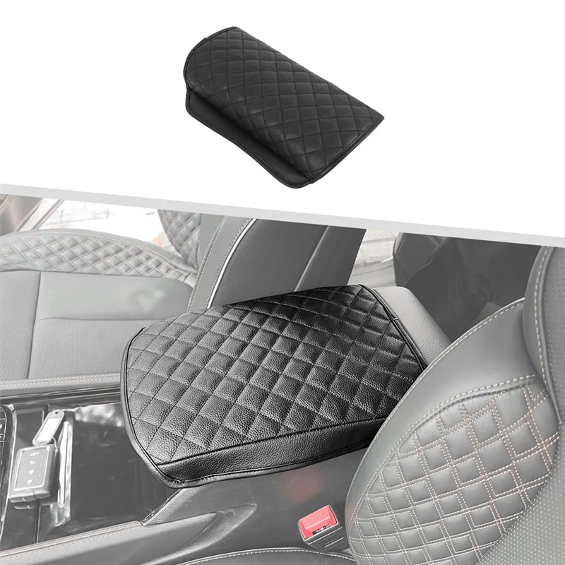 

A90Q-Car Armrest Cushion Cover Pad For Jeep Grand Cherokee 2022-2025 Center Console Interior Accessories