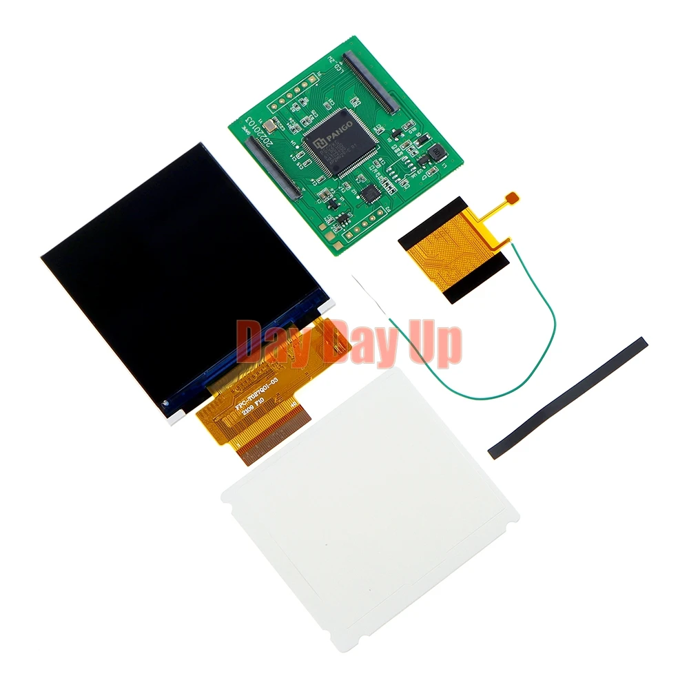 مجموعة واحدة لـ نينتندو GBP 2.6 بوصة لـ GBP تسليط الضوء على شاشة LCD استبدال شاشة LCD عالية الضوء سطوع قابل للتعديل