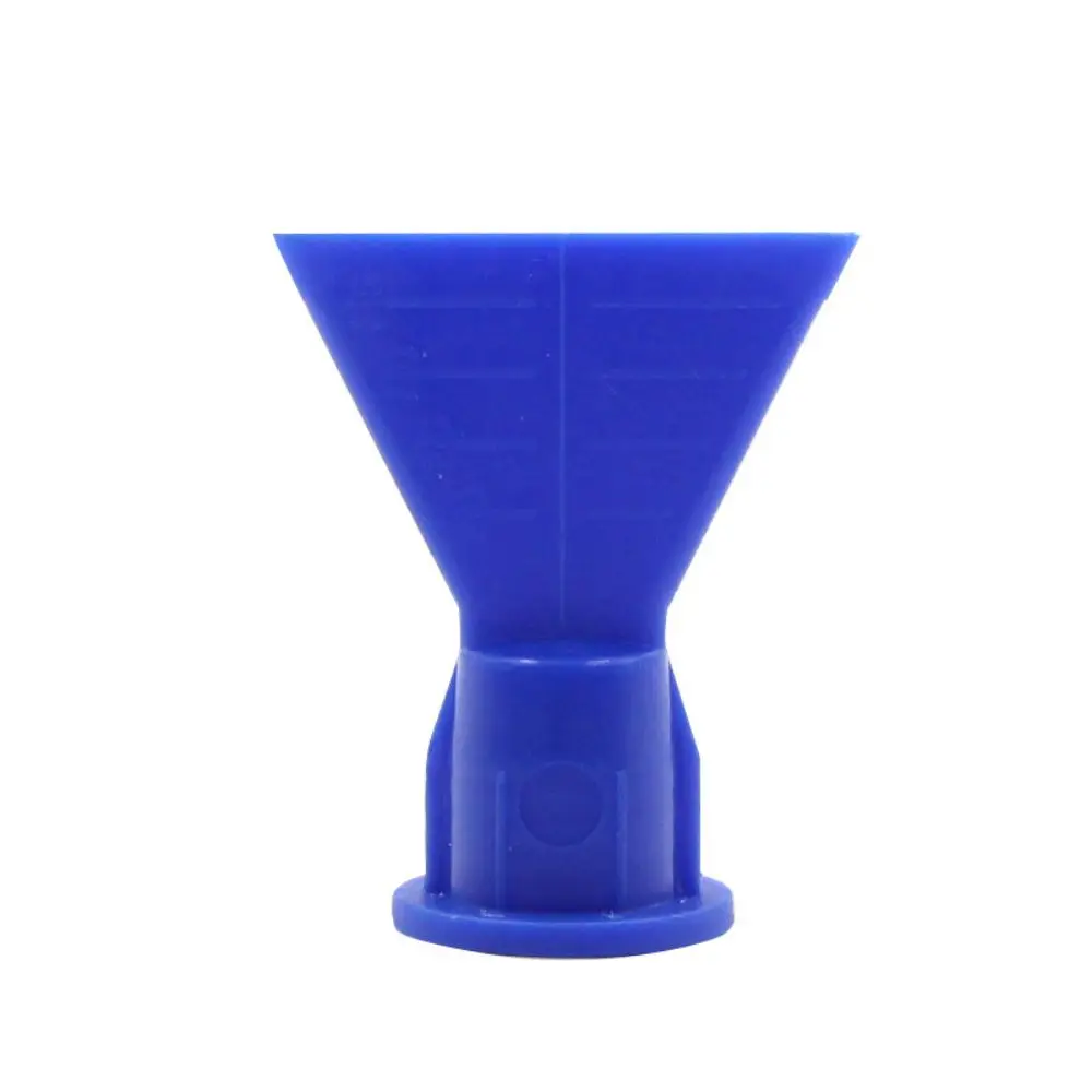 Precise Flat Wavy Design Caulking Nozzle Tips Easy To Clean Reusable Flat Sealant Nozzle Threaded Nozzle Adapter For Molding