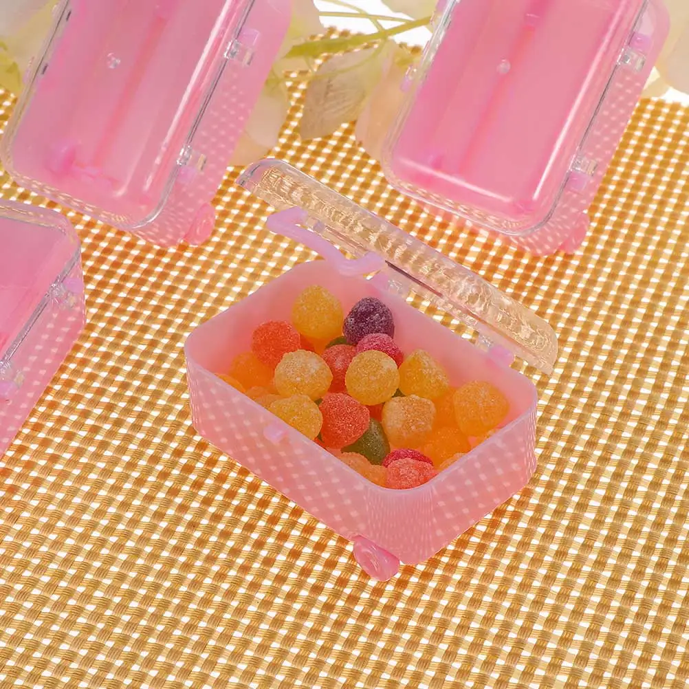 

Creative Luggage Box Wedding Candy Box Party Gift Box Candy Holders Party Favor Box Mini Luggage Box