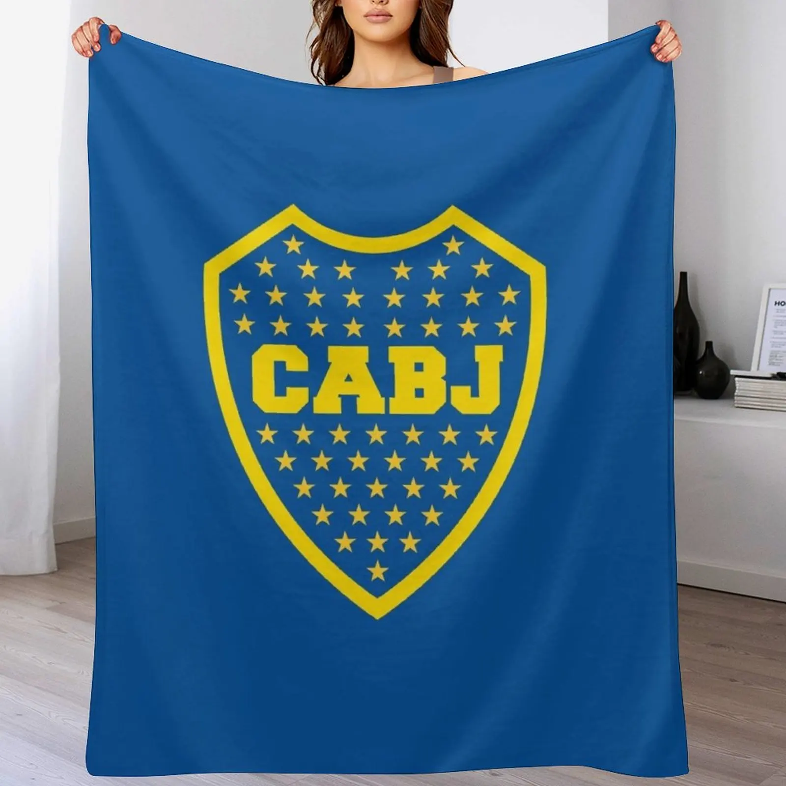 Boca Juniors CABJ Throw Blanket cosplay anime christmas gifts Blankets