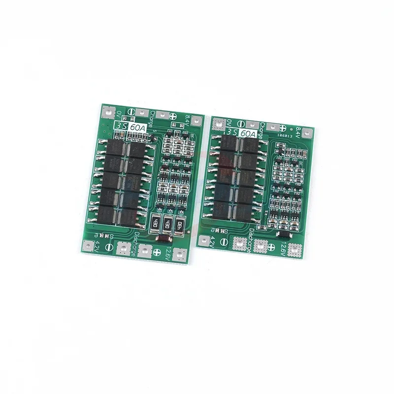 18650 lithium battery charger protection board 3 strings 11.1V 12.6V Balanced/Enhanced version 60A bootable