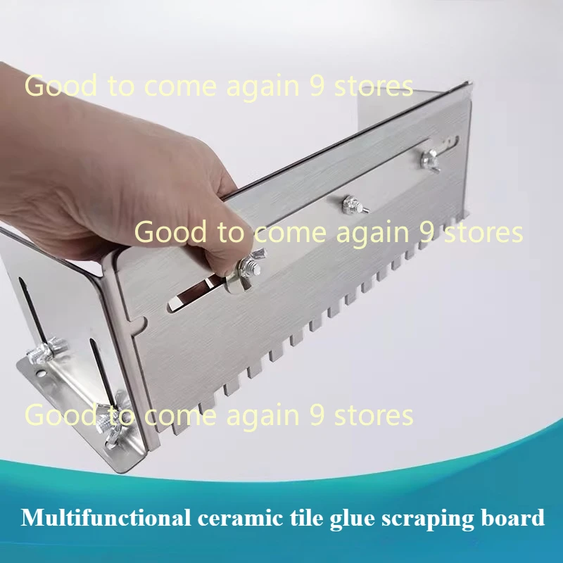 

Регулируемая расческа-раствор с зубцами 400-800 мм для быстрого и равномерного применения клея на полу, артефакт керамической плитки