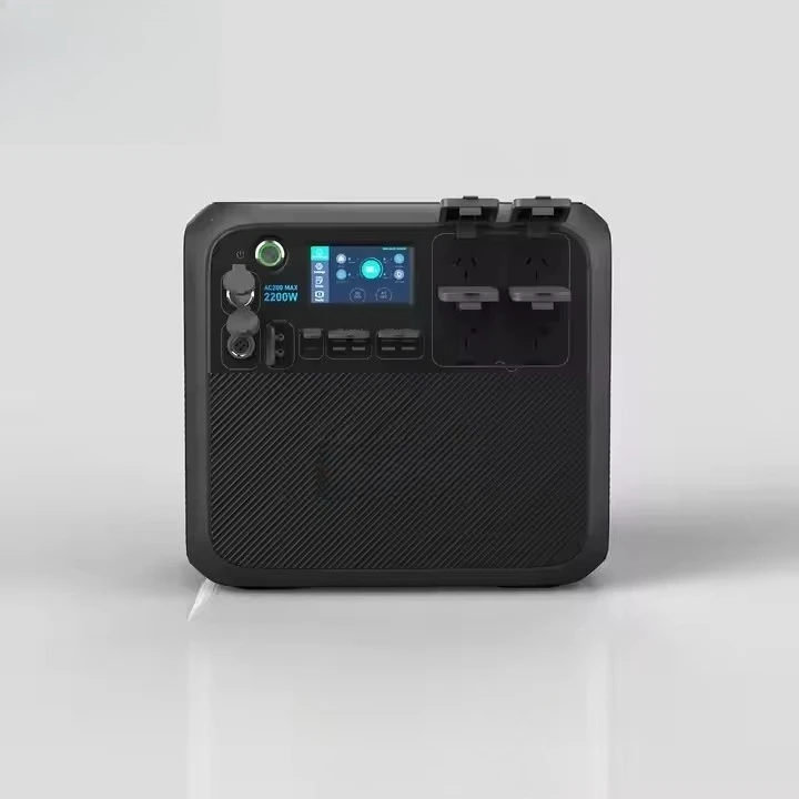 Mini portable power supply 1000 watts solar system 2000 watts portable solar generator lithium ion battery external battery car