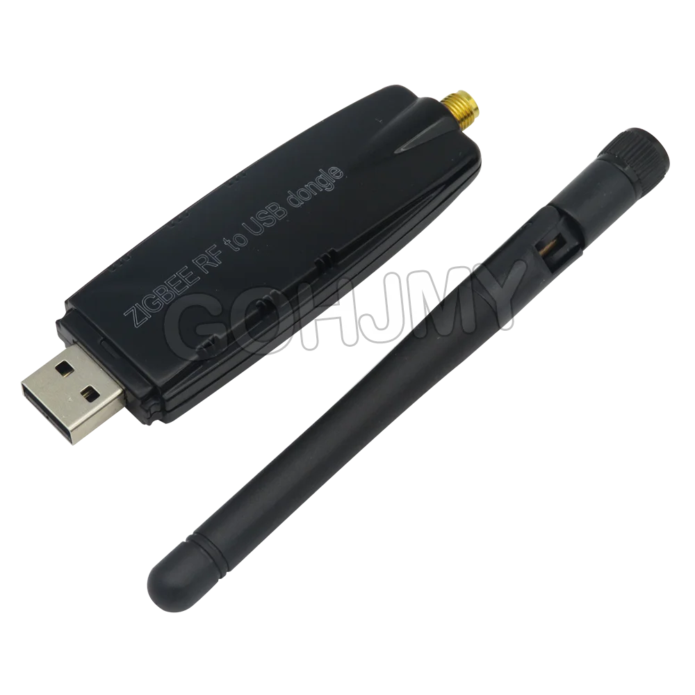 ZigBee RF TO USB (CC2530 CC2531 CC2591) RF switch USB transparent serial port ZigBee data transmission equipment with debugger