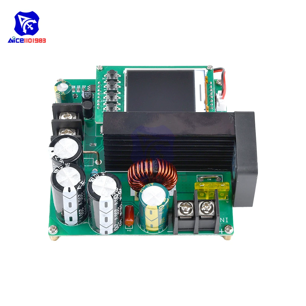 Diymore 900W 15A DC-DC DC 8-60V к DC 10-120V Step Up Module LED/LCD Boost Converter Board CC CV