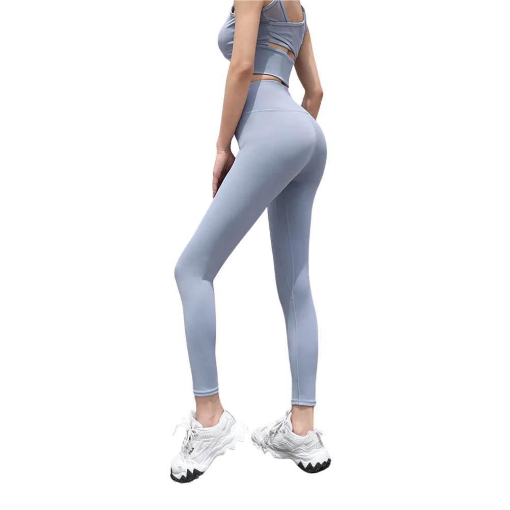 Hot Sale Fitness Female Full Length Leggings Running Pants Comfortable And Formfitting Yoga Pants High Waist Fitness Leggings