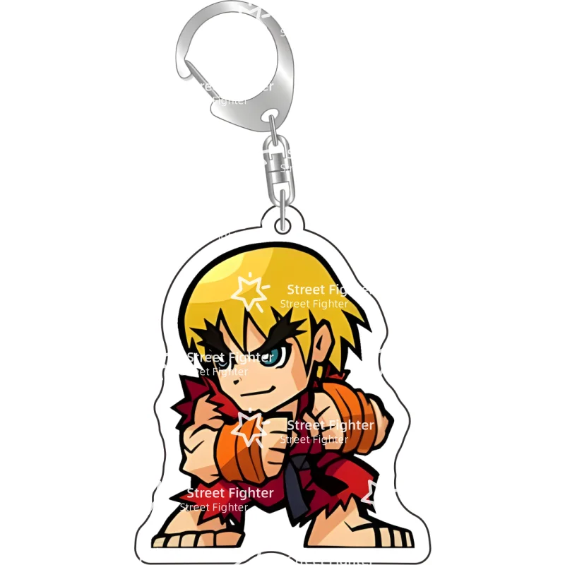 Game Street Fighter Model Doll Acrylic Standing Kimberly Fighting Action Figure Pendant Keyring Cosplay Exhibition Gift