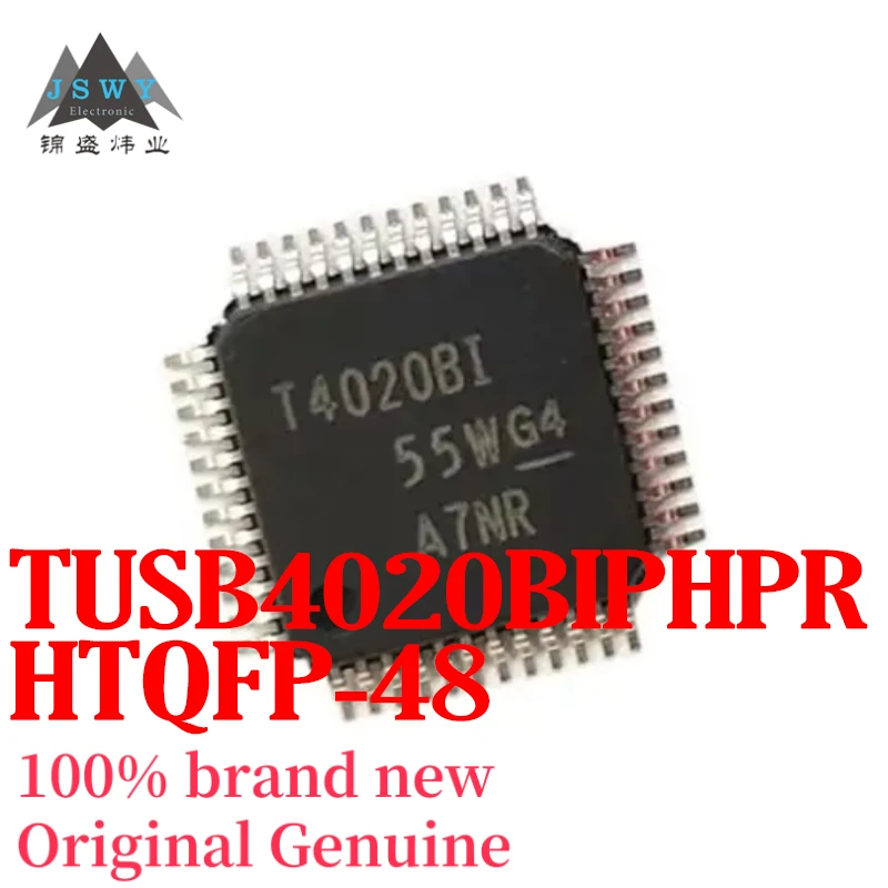 

(1/10 pcs) TUSB4020BIPHPR TUSB4020 Silk Screen T4020BI QFP-48 USB Driver Chip IC Genuine Free Shipping