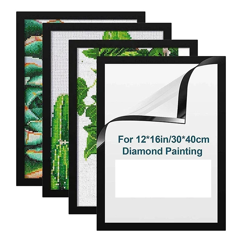 30*40Cm Diamond Art Frame Magnetic Photo Frame Photo Frame Diamond Painting Office Photo Display Accessories