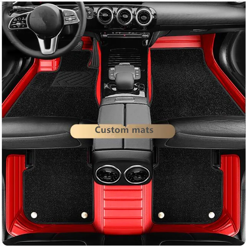 

Специальные автомобильные коврики на заказ для Mercedes Benz GLC 200 220 300 350 450d Coupe c254 2025-2023, двухслойные ковры лучшего качества