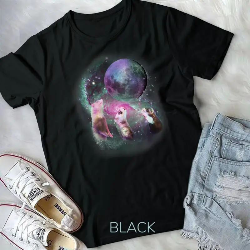 Ferrets Howling at the Moon Shirt Funny Ferret T Shirt Unisex T shirt