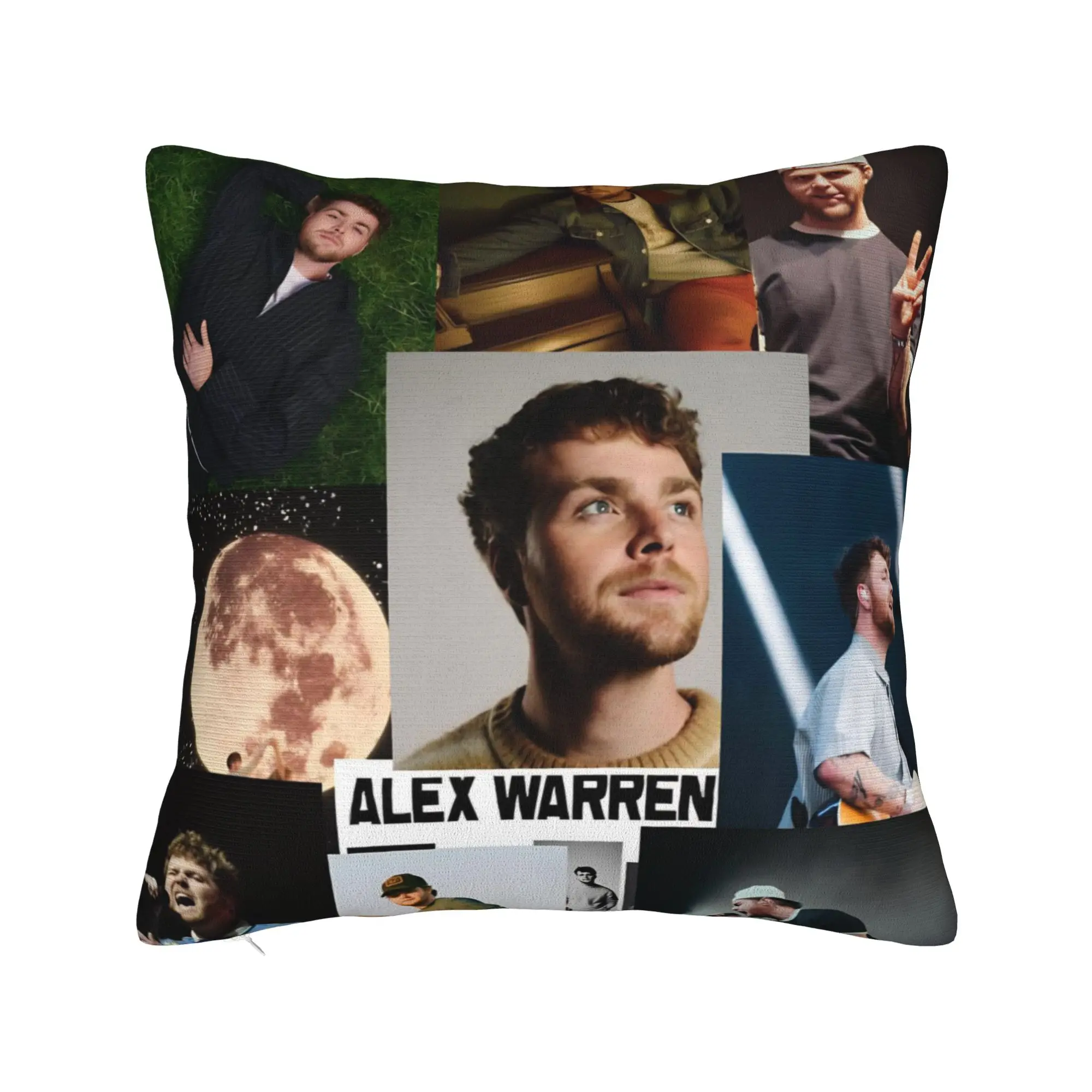 Fundas de almohada decorativas ALEX WARREN Little Orphan Alex Live 2026 Product Home Funda de almohada con cremallera en varios tamaños