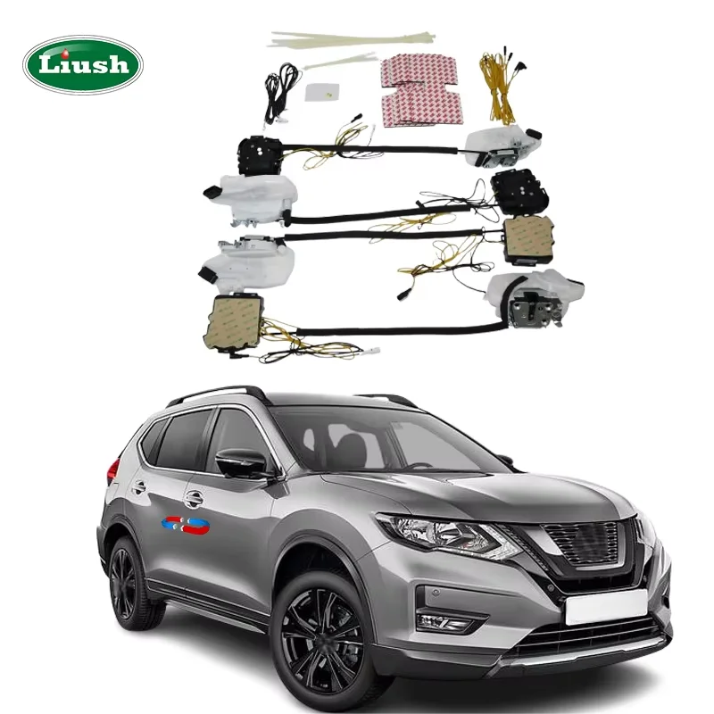 Soft Close Door Lock Actuators Price For Nissan Rogue Automatic Suction Door Closer System Retrofit Kits For Nissan X-Trail T32