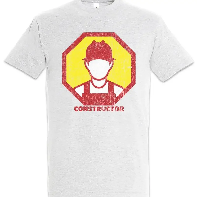 Constructor II T Shirt Housebuilder Bricklayer Brickie Mason Homebuilder
