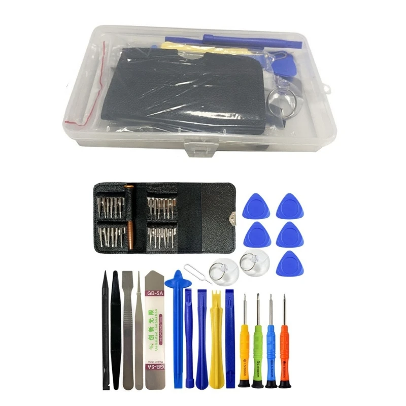 47 in 1 Precision Screwdriver Set, Magnetic Electronics Repair Tool Kit with Flexible Shaft and Extension Rod